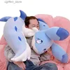 Stuffed Plush Animals 180cm Palworld Plush Doll Toy Blue Katress Palworld Plush Cute Cat Cartoon Throwing Pillow Game Surrounding Plush Gifts240327