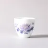 Cups Saucers 2pcs/lot Japanese Style Tea Cup Ceramic Single Teacup Small Coffee Home Living Room Table Ornaments