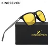 Lunettes de soleil KINGSEVEN Cadre en aluminium pour hommes polarisés UV400 Lunettes de protection des yeux Accessoires pour femmes Lunettes vintage