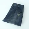 2023 Automne Bonne Qualité Vêtements Femmes Jeans Plus Taille Faux Trou Imprimer Denim Sarouel Fi Vintage Classique Courbe Bas u7aP #