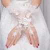 nuovo arrivo guanti da sposa corti Gants de femmes Guantes de mujer Cheap wedding accoire mariage Guanti trasparenti D8Fe #