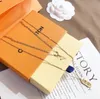 Luxury High-end Jewelry Necklace Charm Fashion Design 18k Gold Plated Long Chain Designer Style Popular Brand Exquisite Gift X301