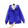 Fi – Parka d'hiver pour femmes, manteaux courts, veste rembourrée en coton à paillettes, surdimensionnée, ample, vêtements d'extérieur, épais, capuche ample, pardessus 15Kg #, 2024