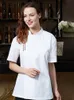 Costume de chef Hôtel Cuisine Cuisine Uniforme Restaurant Veste de cuisinier pour hommes Restauration Femmes Serveur Respirant Mesh Workwear J4Dy #