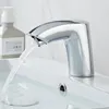 Bathroom Sink Faucets 59# Brass Chrome Plating Deck Mounted Sensor Faucet Automatic Basin Taps