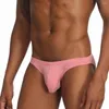 Mutande Intimo da uomo Taglie grandi Mutandine sexy con custodia Slip elasticizzati Comodi traspiranti Davanti convessi Maschio