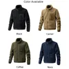 Pour hommes manteau décontracté Lg manches mâle polaire veste régulière léger extensible Vacati durable et pratique i5Oo #