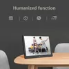 デジタルフォトフレーム10.1インチ16GB Wifdigital額縁1280x800デジタルフォトフレームオート回転APPI 24329経由で写真ビデオを追加