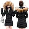 Fi Winterjacke Frauen Big Pelz Gürtel Mit Kapuze Dicke Daunen Parkas X-LG Weibliche Jacke Mantel Schlank Warme Winter Outwear 2019 Neue C2W1 #