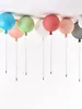 Ceiling Lights Nordic Matte Balloon Children's Room Amusement Park Girls Bedroom Color Bubble Ball Lamps Fixtures