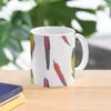 Mugs Macaw Feather Artwork Coffee Mug Mat Cups Ceramic