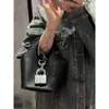 tote bag designer Internet Celebrity Fashion Versatile Dark Vegetable Basket Large Small Lock Head Design Handheld Shoulder Crossbody