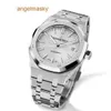 AP Iconic Wristwatch Royal Oak Series 15450ST OO.1256ST.01 White Plate Precision Steel Mens Sports Machinery Watch