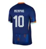 MEMPHIS 2025 Nederland 24 25 Holland Club Jersey JONG VIRGIL DUMFRIES BERGVIJN Shirt 2024 KLAASSEN BLIND DE LIGT fans spelerversie Heren Kindertenue Voetbalshirt