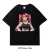 japansk anime highschool of the döda grafiska tryck t -shirt fi plus size cott crew hals kort ärm t shirt kvinnor män 48nc#