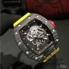 MENS Titta på designer Watches Movement Automatic Luxury Luxury Mechanics Watch Skeleton Automatic Mechanical Sapp