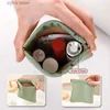 Annan hemlagringsorganisation Portable PU Earphone Wire Bag Cosmetics Lipsticks Holder Case Coin Cards Pouch Travel Sucky Sundries Organizer Pouch Mini Bag Y24