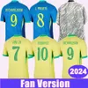 2024 BrAZiL Maglia da calcio uomo DANILO VINI JR RICHARLISON L.PAQUETA BREMER Casa Lontano Casa Lontano Portiere Maglie da calcio Uniformi per adulti