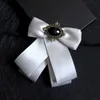 Bow Ties Mens Ribbon Collar Flowers Formal Dress Shirt BowTie Fashion British Korean Business Wedding Accessories Handmade Jewelry Gift Y240329