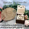 Party Supplies Wedding Guest Book Kit Wooden Transparent Drop Box Romantic Decoration For Weddings Anniversary