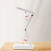 New Solar Powered Foldable Desk Lamps Also USB Charging Rechargeable Eye Protection Reading Lights Bedside Dimmable Night Lighting