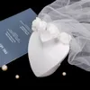 pure white frs double layer lg bridal wedding veil party temperament fairy hair decorati veil photo props d5qI#