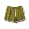 Trajes de baño Beach Secado rápido Bastros para hombres Swimwear sunga boxer Briefs pantalones cortos Rainbow Decoración de arco irbow 240326