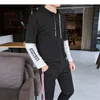Mens Tracksuits Daddy Chen Set Spring Autumn Streetwear 2 Piece Sporting Suit Hoodiesaddpant Sweatsuit Men Clothing Tracksuit Sets Dro Dhac0