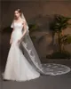 Layer 2 Lace Edge 3M Cathedral Wedding Veil med kam för brud brudslöjor accores vail velos de novia x2BB#