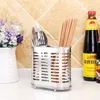 Crochets organisateur de cuisine en acier inoxydable égouttoir à vaisselle vaisselle support de rangement baguettes cuillère porte-fourchette pour