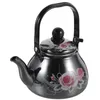 Ensembles de vaisselle TEAPOT TEAPOT Water Milk Warmer Verser sur goutte à goutte étroite Caxe Serc