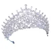Neuer Stil Super Fairy Hochzeitskopf Akkunden Kristall FRS Brautprinzeszenkronen O4VJ#