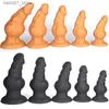 Andere massageartikelen Sexshop lange anaalplug Strapon nep-penis buttplug prostaatstimulator vagina Anus uitgebreid anaal seksspeeltje voor volwassenen Q240329