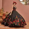 New Vestidos de 15 A OS 2020 Ball Ball Grow Quinceanera Dress Embroidery v Neck Bededless Backed Sweet 16 Dress Skirt2800