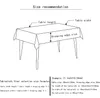 パーティーのためのテーブルクロスデコレーション素朴な木板のためのレトロ穀物長方形のテーブルクロスポリエステルデスクダイニング装飾