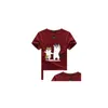 T-shirts pour hommes Hommes Casual Summer T-shirt Mens Cartoon Animal Chemises imprimées Col rond à manches courtes Top Vêtements Drop Delivery Apparel Dhlrc