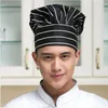 restaurant Chef Hat Baker Chef Adjustable Catering Elastic Kitchen Cook Hat Men Cap Kitchen Cook uniform Kitchen Workwear Hat c72q#