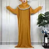 Ethnic Clothing Latest Muslim For Women Ramadan Prayer Garment 2024 Dubai Maxi Turkey Middle East African Abaya Femme Long Sleeved Loose