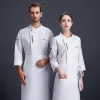 Uniformes Restaurante Chef Garçom Mangas Roupas Plus Voltar Cozinha Trabalho Hotel Casaco Lg Tamanho 11Kz #