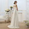 Abiti sexy urbani Abito da sposa semplice in vita impero per donna incinta Chiffon Boho Sposa Vendita calda Plus Size Abito da sposa economico yq240329