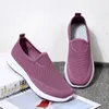 Fitness Shoes Women Flat Slip On White Woman Lightweight Sneakers Summer Autumn Casual Chaussures Femme Basket Flats