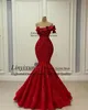 Arabski Aso Ebi luksusowa syrena Prom Dres 2022 koronkowe koraliki wieczorne Dres Dres Formal Party Secd Recepti suknie R47H#