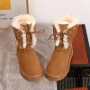 Boots 2023 Sheepeskin Wool شامل Antiskid Boots Boots Mini Mini Boots Short Short Winter Winter Shicened Women’s Shoes Botas Mujer