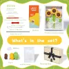 Kit per lavorare a maglia all'uncinetto fai da te Principianti Kit per principianti all'uncinetto con girasole Kit per lavorare all'uncinetto per adulti e bambini con video tutorial StepbyStep