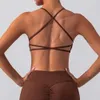 Lu Align Weiche dehnbare Tanks Feuchtigkeit Frauen Leichtlauf-BH Sommer Neu Sexy Outdoor Bergsteigen Sport-BH Radfahren Yoga BH Lemon Sports 2024