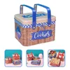 Storage Bottles Biscuit Box Metal Cookie Tin With Handle Handheld Can Hamper Candy Iron Chocolate Gift