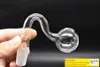 10mm 14mm 18mm male female clear thick pyrex glass oil burner water pipes for oil rigs glass bongs thick big bowls for smoking LL