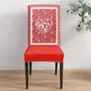 Krzesło obejmują walentynkowe serca retro zbiór okładki kuchennej elastyczne spandex fotelika sceniczne dekoracje domu