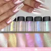 Paznokcie brokat Pearl Powder Mirror Effect Art Mermaid Manicure Decorations Dekoracje D1Z4