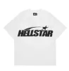 Hellstar Mens Womens Designer T-shirt Padrão Hip-Hop Summer Moda Top Camise